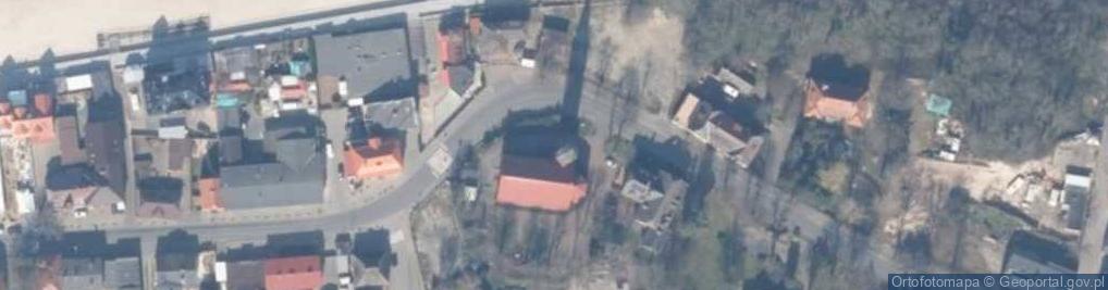 Zdjęcie satelitarne Kapliczka, Figura Świętych, Krzyż