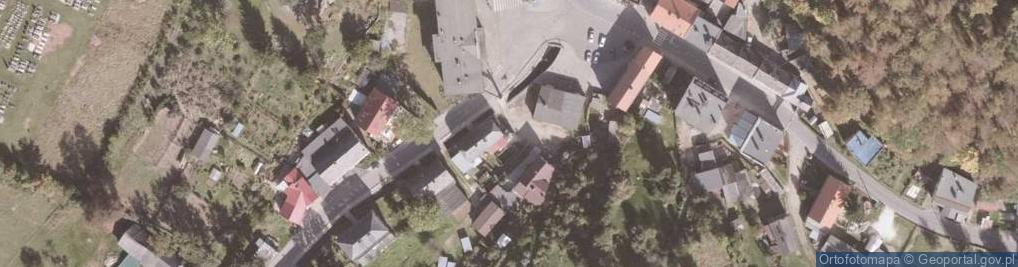 Zdjęcie satelitarne Kapliczka, Figura Świętych, Krzyż