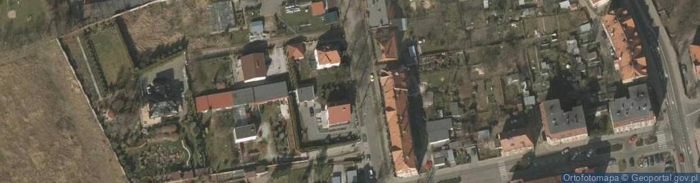 Zdjęcie satelitarne Kapliczka, Figura Świętych, Krzyż