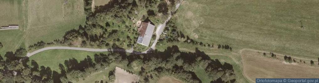 Zdjęcie satelitarne Kapliczka, Figura Świętych, Krzyż