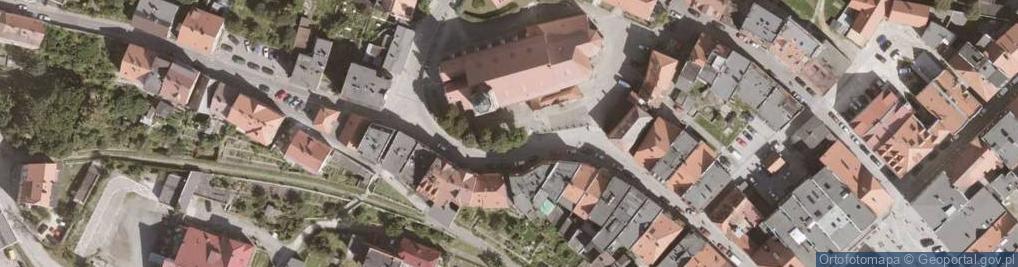 Zdjęcie satelitarne Kapliczka, Figura Świętych, Krzyż
