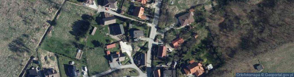 Zdjęcie satelitarne Kapliczka, Figura Świętych, Krzyż