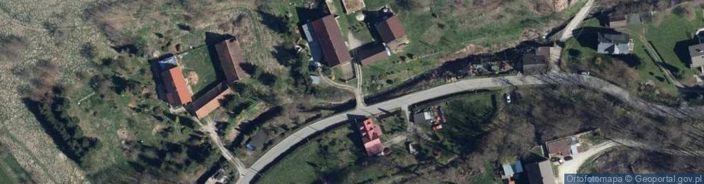 Zdjęcie satelitarne Kapliczka, Figura Świętych, Krzyż