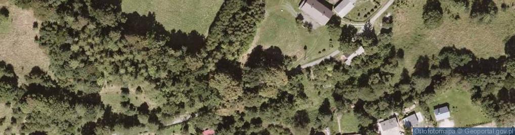 Zdjęcie satelitarne Kapliczka, Figura Świętych, Krzyż