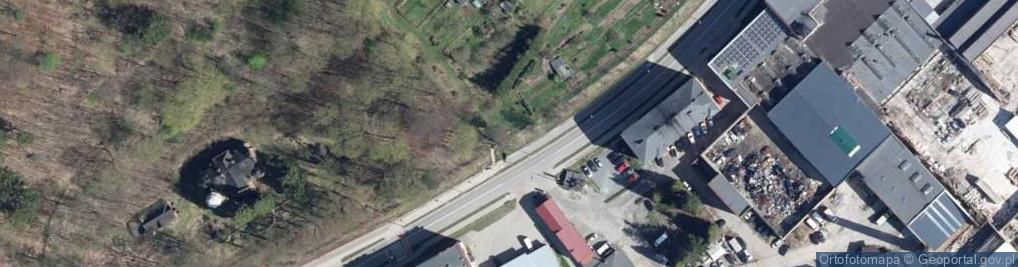 Zdjęcie satelitarne Kapliczka, Figura Świętych, Krzyż