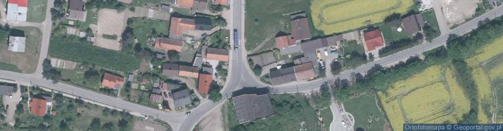 Zdjęcie satelitarne Kapliczka, Figura Świętych, Krzyż
