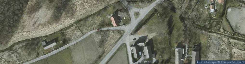 Zdjęcie satelitarne Kapliczka, Figura Świętych, Krzyż