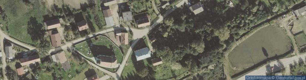 Zdjęcie satelitarne Kapliczka, Figura Świętych, Krzyż