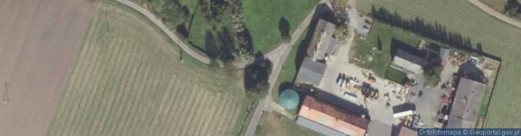 Zdjęcie satelitarne Kapliczka, Figura Świętych, Krzyż