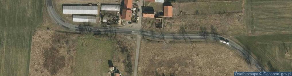 Zdjęcie satelitarne Kapliczka, Figura Świętych, Krzyż