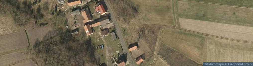 Zdjęcie satelitarne Kapliczka, Figura Świętych, Krzyż