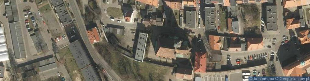 Zdjęcie satelitarne Kapliczka, Figura Świętych, Krzyż