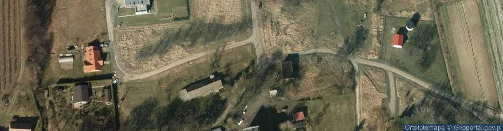 Zdjęcie satelitarne Kapliczka, Figura Świętych, Krzyż