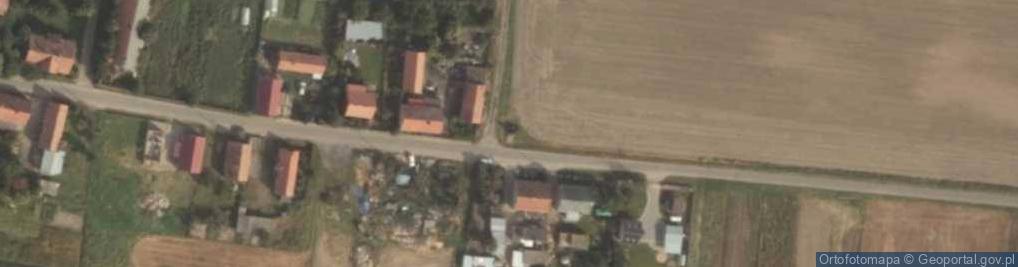Zdjęcie satelitarne Kapliczka, Figura Świętych, Krzyż