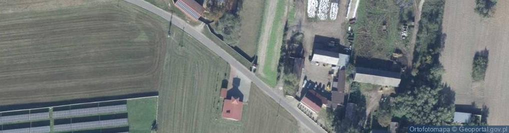 Zdjęcie satelitarne Kapliczka, Figura Świętych, Krzyż