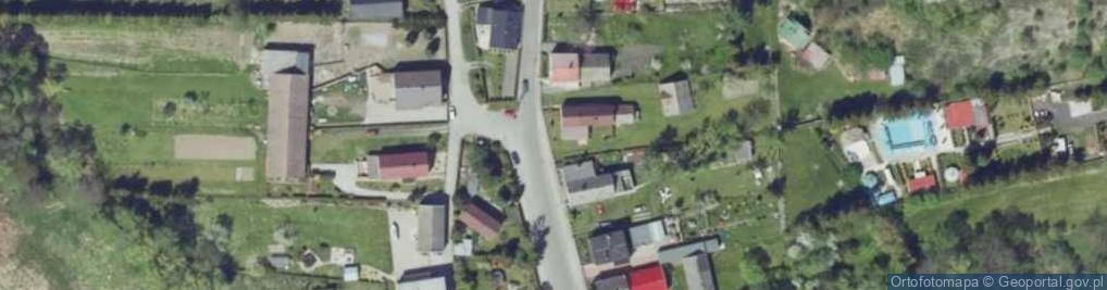 Zdjęcie satelitarne Kapliczka, Figura Świętych, Krzyż