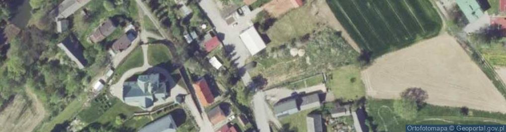 Zdjęcie satelitarne Kapliczka, Figura Świętych, Krzyż