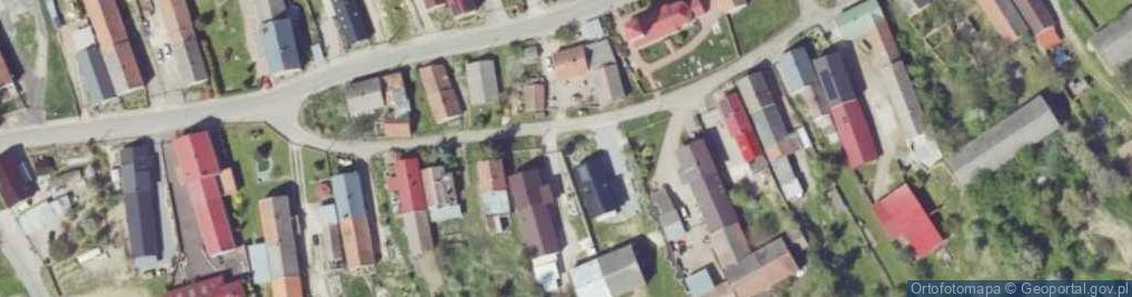 Zdjęcie satelitarne Kapliczka, Figura Świętych, Krzyż
