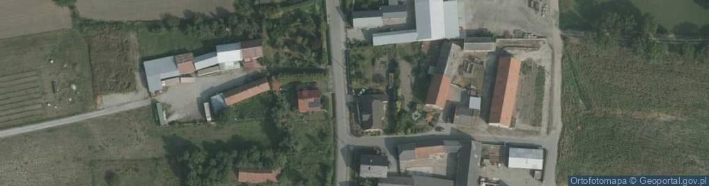 Zdjęcie satelitarne Kapliczka, Figura Świętych, Krzyż