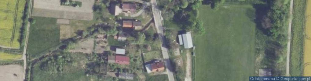 Zdjęcie satelitarne Kapliczka, Figura Świętych, Krzyż