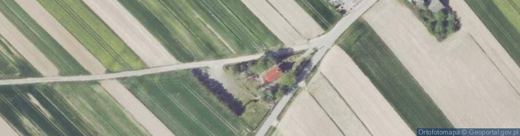 Zdjęcie satelitarne Kapliczka, Figura Świętych, Krzyż