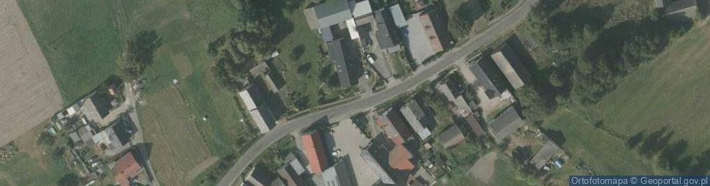 Zdjęcie satelitarne Kapliczka, Figura Świętych, Krzyż