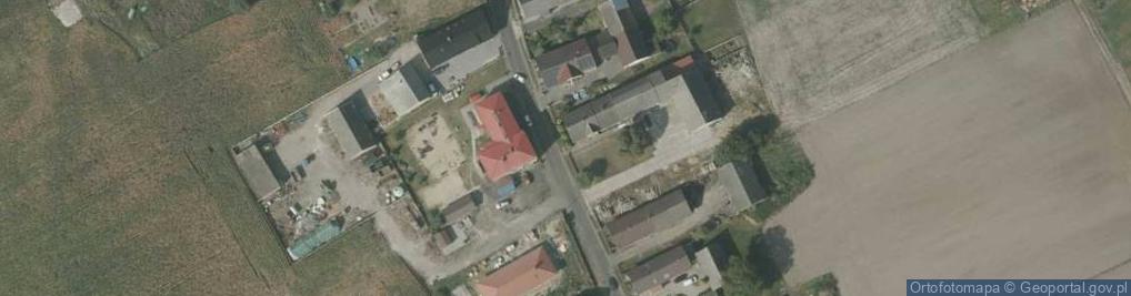 Zdjęcie satelitarne Kapliczka, Figura Świętych, Krzyż