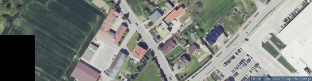 Zdjęcie satelitarne Kapliczka, Figura Świętych, Krzyż