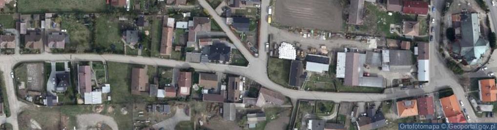 Zdjęcie satelitarne Kapliczka, Figura Świętych, Krzyż