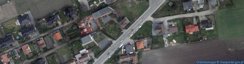 Zdjęcie satelitarne Kapliczka, Figura Świętych, Krzyż