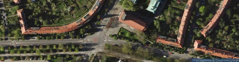 Zdjęcie satelitarne Kapliczka, Figura Świętych, Krzyż
