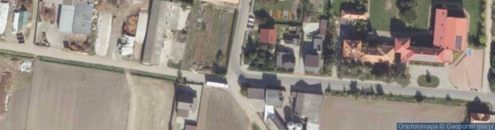 Zdjęcie satelitarne Kapliczka, Figura Świętych, Krzyż