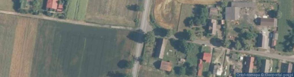 Zdjęcie satelitarne Kapliczka, Figura Świętych, Krzyż