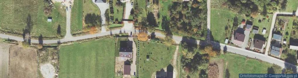 Zdjęcie satelitarne Kapliczka, Figura Świętych, Krzyż