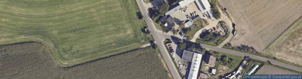 Zdjęcie satelitarne Kapliczka, Figura Świętych, Krzyż