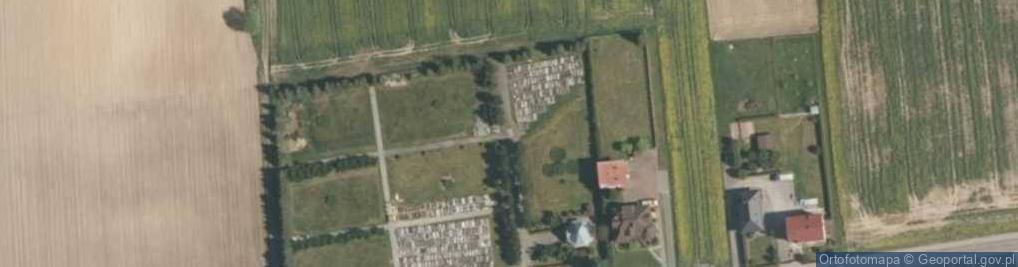 Zdjęcie satelitarne Kapliczka, Figura Świętych, Krzyż