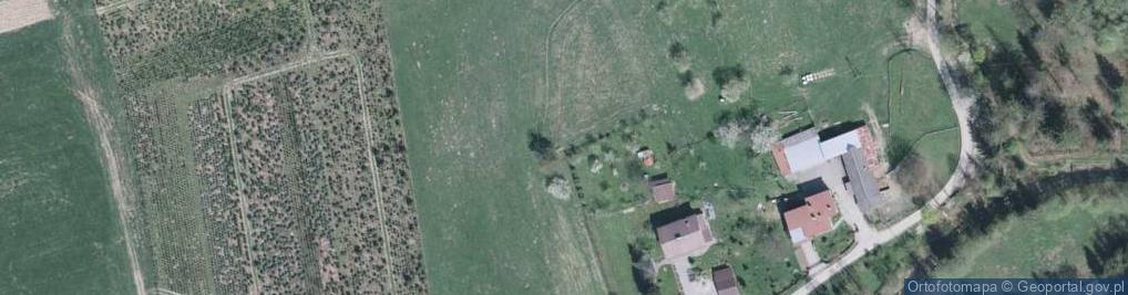 Zdjęcie satelitarne Kapliczka, Figura Świętych, Krzyż