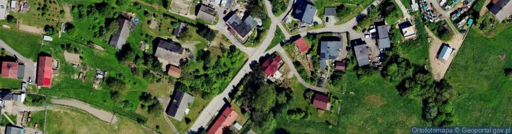 Zdjęcie satelitarne Kapliczka, Figura Świętych, Krzyż