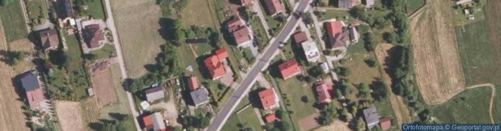 Zdjęcie satelitarne Kapliczka, Figura Świętych, Krzyż