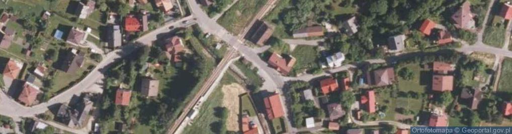 Zdjęcie satelitarne Kapliczka, Figura Świętych, Krzyż
