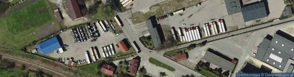 Zdjęcie satelitarne Kapliczka, Figura Świętych, Krzyż