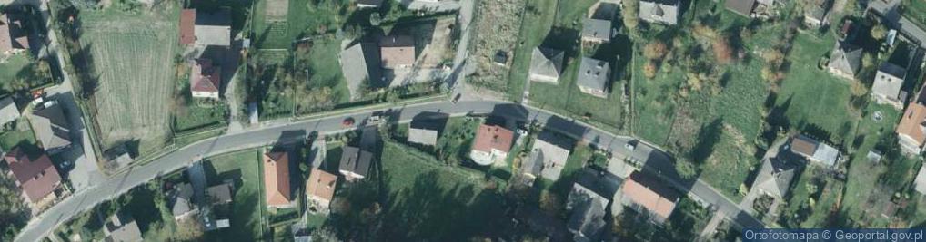 Zdjęcie satelitarne Kapliczka, Figura Świętych, Krzyż