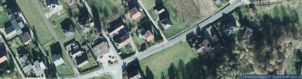 Zdjęcie satelitarne Kapliczka, Figura Świętych, Krzyż