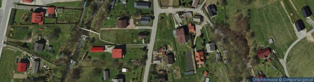Zdjęcie satelitarne Kapliczka, Figura Świętych, Krzyż