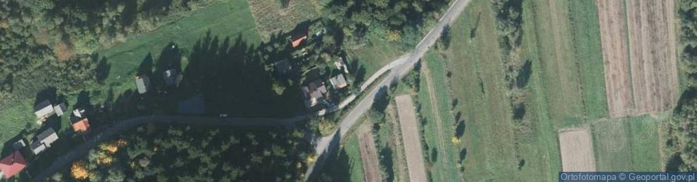 Zdjęcie satelitarne Kapliczka, Figura Świętych, Krzyż