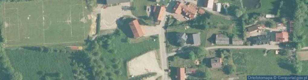 Zdjęcie satelitarne Kapliczka, Figura Świętych, Krzyż