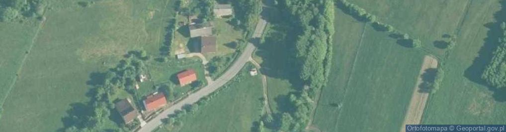 Zdjęcie satelitarne Kapliczka, Figura Świętych, Krzyż