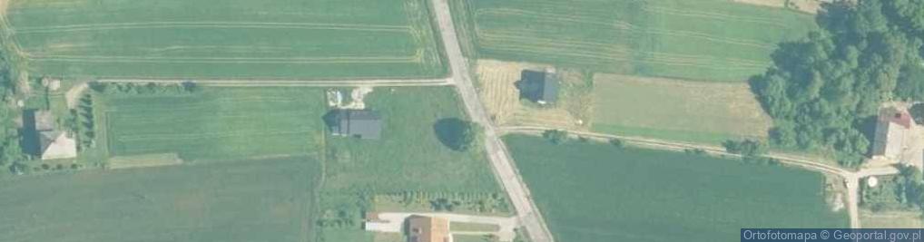 Zdjęcie satelitarne Kapliczka, Figura Świętych, Krzyż