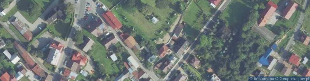 Zdjęcie satelitarne Kapliczka, Figura Świętych, Krzyż
