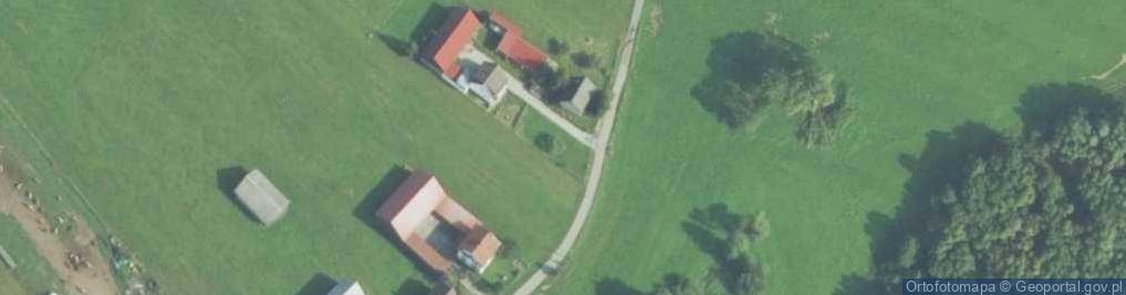 Zdjęcie satelitarne Kapliczka, Figura Świętych, Krzyż
